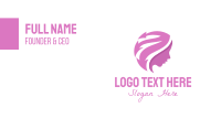 Pink Business Card example 4