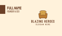 Bread Sofa Business Card Image Preview