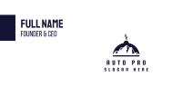 Mountain Food Cover Business Card