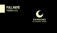 Rhino Moon  Business Card