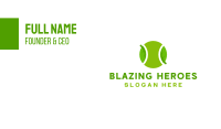 Eco Friendly Tennis Ball Business Card Image Preview