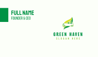 Green Eco Automotive Car Business Card Image Preview