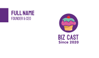 Cherry Cupcake Bakery Business Card