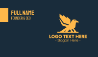 Strong Bird Business Card Design