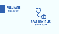 Medical Doctor Consultation Clinic Business Card