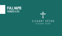 Elegant Christian Cross  Business Card Image Preview