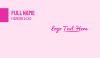 Trademark Business Card example 3