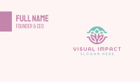 Beauty Yoga Lotus Business Card Image Preview