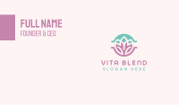 Beauty Yoga Lotus Business Card Image Preview