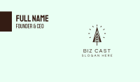 Minimalist Pine  Business Card