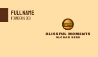 Burger Hamburger Business Card Image Preview