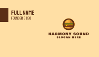 Burger Hamburger Business Card Design