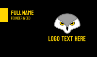 White Owl Business Card Design