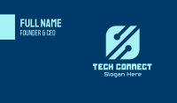 Network Circuitry Tech Business Card Design