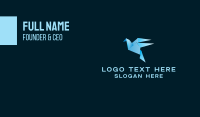 Blue Bird Business Card example 2