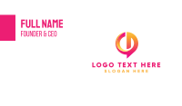 Chewing Gum Business Card example 1