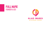 G Bubble Business Card Image Preview