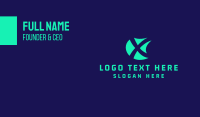 X Shield Gaming  Business Card Design