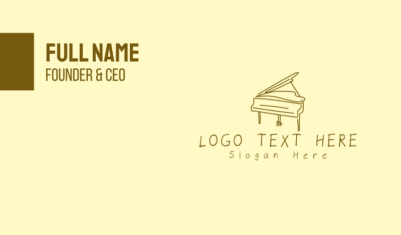 Composition Business Card example 1