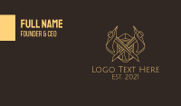 Hatchet Business Card example 2