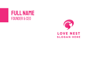 Love Chat Business Card Image Preview