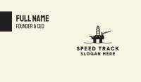 Oil Rig Business Card