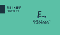 E Scooter Business Card Image Preview