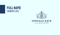 Blue Whale Flower Business Card Image Preview