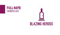 Wine Bottle Cellar Door Business Card Image Preview