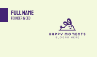 Cute Bunny Mascot Business Card Image Preview