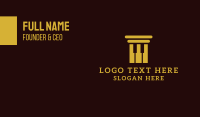 Law Business Card example 4