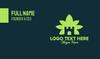 Medical Cannabis Business Card example 3