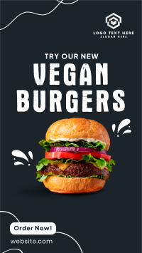 Vegan Burger Buns  Facebook Story