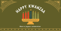 Kwanzaa Candles Facebook Ad