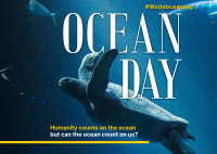 Conserving Our Ocean Postcard