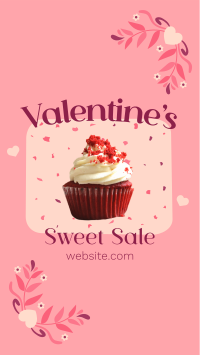 Valentines Cupcake Sale Instagram Story