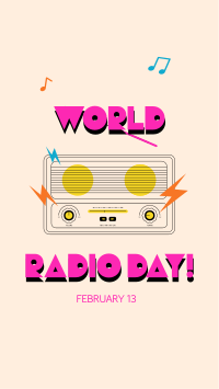 Radio Day Celebration Facebook Story