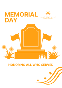 Memorial Flyer example 1