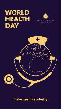 World Health Priority Day Instagram Story