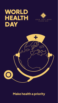 World Health Priority Day Instagram Story Design