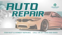 Car Modern Shop Animation