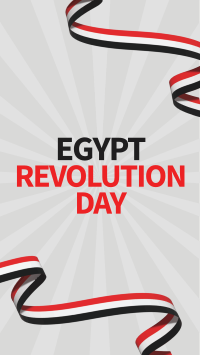 Egypt Revolution Day Instagram Story