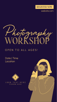 Photography Workshop for All Instagram Story