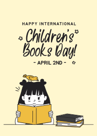 Children's Book Day Poster