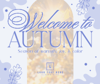 Hello Autumn Facebook Post