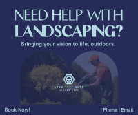 Outdoor Landscape Services Facebook Post