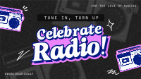 Retro Radio Day Animation