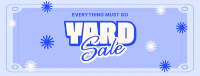 Minimalist Yard Sale Facebook Cover