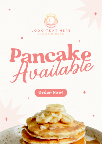 Pancakes Now Available Poster