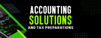 Accounting Service Facebook Cover example 1